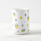 Citrus Squeeze Yellow Waterverf Lemons Mok (Center)