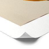 Citrus Stilleven met glazen fles Poster (Hoek)