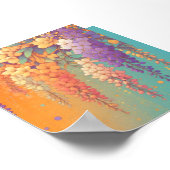Citrus Sunset Wisteria Poster (Hoek)