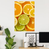 Citrus Symfonie poster (Thuiskantoor)