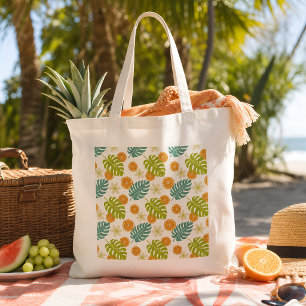 Citrus Tropisch Tote Bag