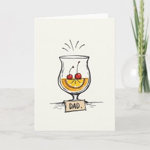Citrus Vaderdag Toast Card Kaart
