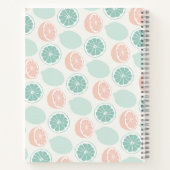 Citrus verstrekt gepersonaliseerde gezinsherenigin notitieboek (Achterkant)