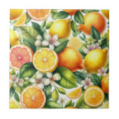 citrusbloei tegeltje (Voorkant)