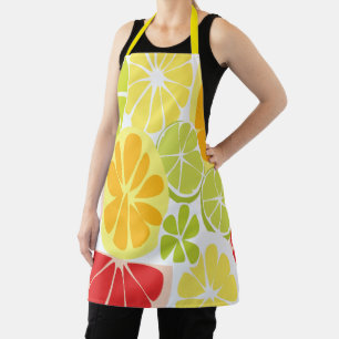 Citrusfruitpatroon Schort
