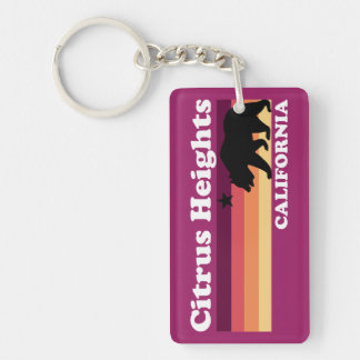 Citrushoogten Californië Sleutelhanger