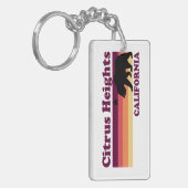  Citrushoogten Californië Sleutelhanger (Voorkant Links)