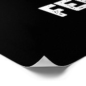 Citrusly Fern Real Funny Citrus Plant Pun Dark BG Poster (Hoek)