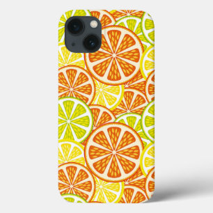 Citruspatroon iPhone 13 Hoesje