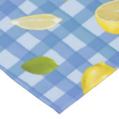 Citruspatroon Middellandse Zee Picknick Tafelkleed (Gekanteld)