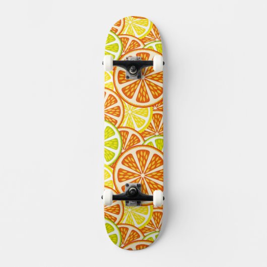 Citruspatroon Skateboard (Voorkant)