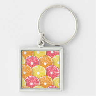 Citrusplakken Sleutelhanger