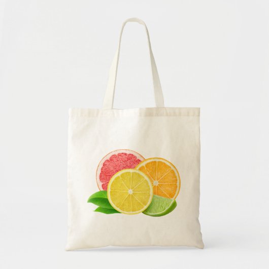 Citrusplakken Tote Bag (Voorkant)