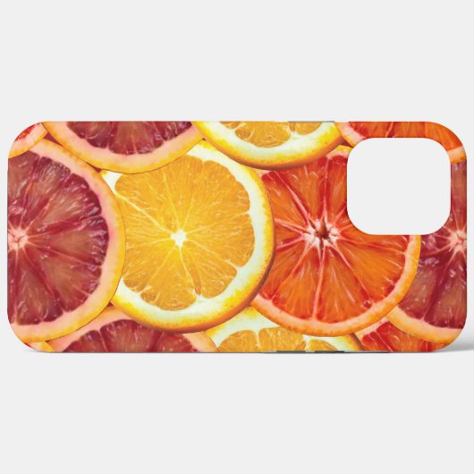'Citrussen' iPhone case (Achterkant (horizontaal))