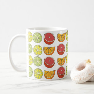Citrusvrucht koffiemok