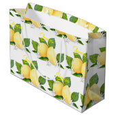 Citrusvruchten botanisch groot cadeauzakje (Achterkant Gekanteld)