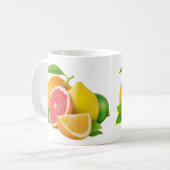 Citrusvruchten Koffiemok (Voorkant links)