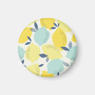 Citrusvruchten, levendig naadloos patroon. magneet