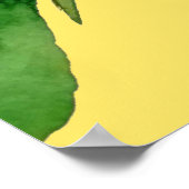 Citrusvruchten, levendige waterverf. poster (Hoek)