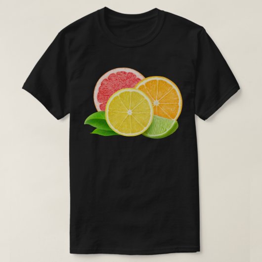 Citrusvruchten T-shirt (Design voorkant)