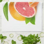 Citrusvruchten Theedoek (Gevouwen)