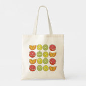 Citrusvruchten Tote Bag (Achterkant)