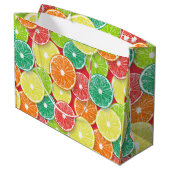 Citrusvruchtenmoten pop art. 2 groot cadeauzakje (Achterkant Gekanteld)