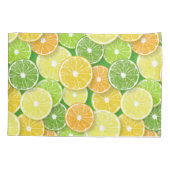 Citrusvruchtenmoten pop art. 3 kussensloop (Achterkant)