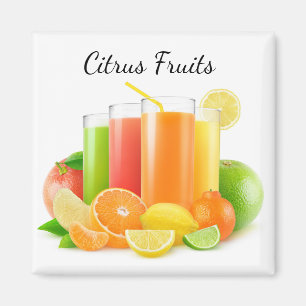 Citrusvruchtensappen Magneet