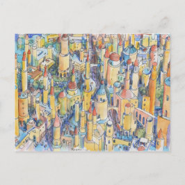 Citta' di fantasia feestdagenkaart