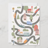 City Anniversaire Fête Invitation (Dos)