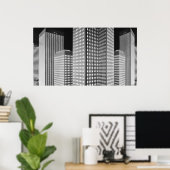 City Blocks Poster (Thuiskantoor)