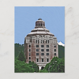 City Building, Asheville Briefkaart