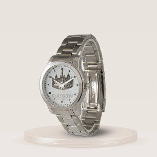  City Chambers Oversized Zilveren Armband Horloge