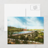 City Cincinnati OH - De watervoorziening in de ste Briefkaart (Voorkant / Achterkant)