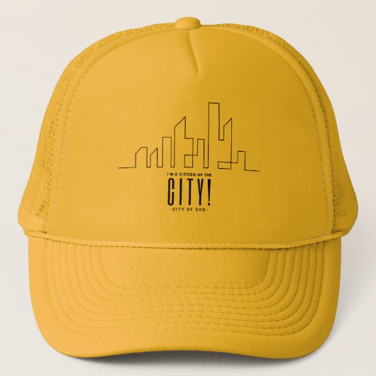 City Citizen Trucker Hoed Pet (Voorkant)