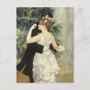 City Dance by Pierre Renoir, Fine Art Briefkaart