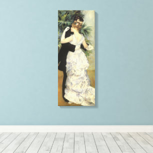 City Dance by Pierre Renoir, Fine Art Canvas Afdruk
