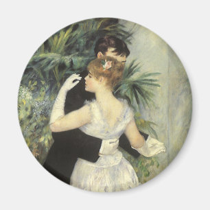 City Dance by Pierre Renoir, Fine Art Magneet