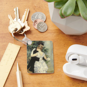 City Dance by Pierre Renoir,  Fine Art Sleutelhanger