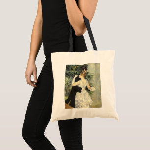 City Dance van Pierre Renoir, Vintage Fine Art Tote Bag