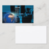 city_Earth2 Visitekaartje (Voorkant / Achterkant)