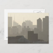 City Fog Briefkaart (Voorkant / Achterkant)