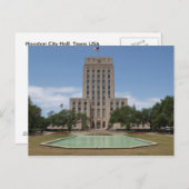 City Hall Briefkaart (Voorkant / Achterkant)