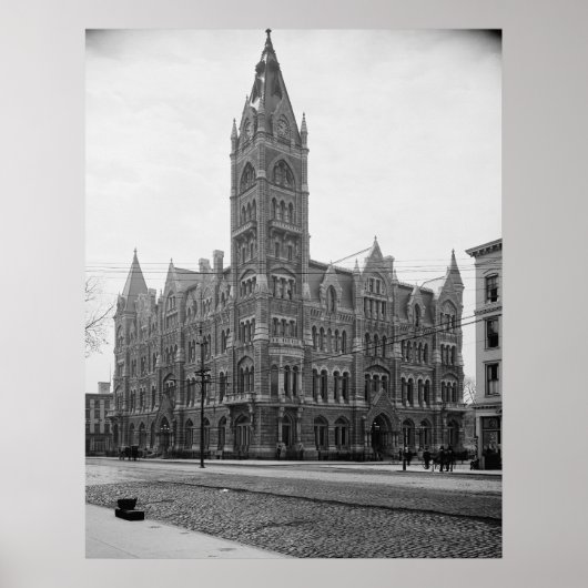 City Hall in Richmond Poster (Voorkant)