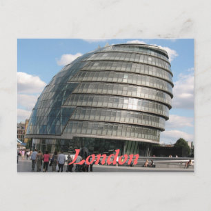 City Hall Mayors Kantoor London UK briefkaart