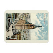 City Hall Milwaukee WI 1911 Magneet (Horizontaal)