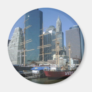 City Harbour Boats Magneet