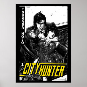 City Hunter 80's Poster