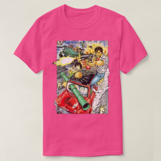 City Hunter Ryo Saeba Team T-shirt (Design voorkant)